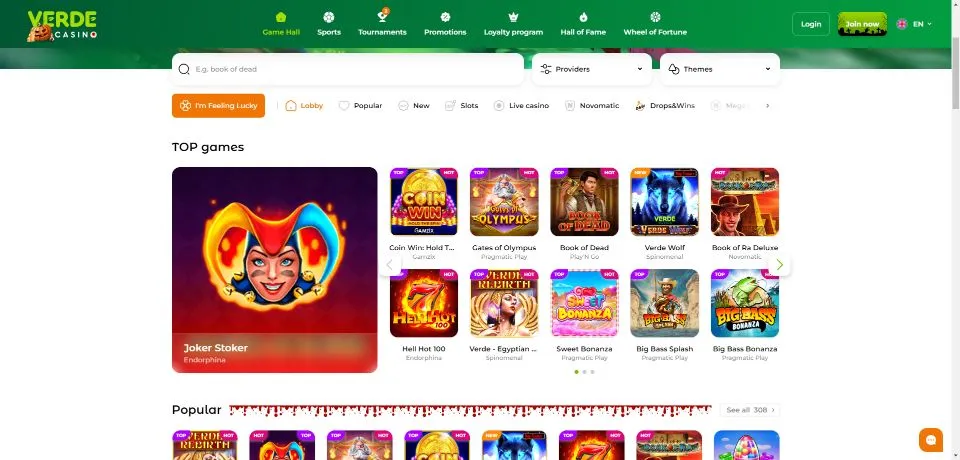 bet games online