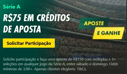 Quem subiu pra serie b